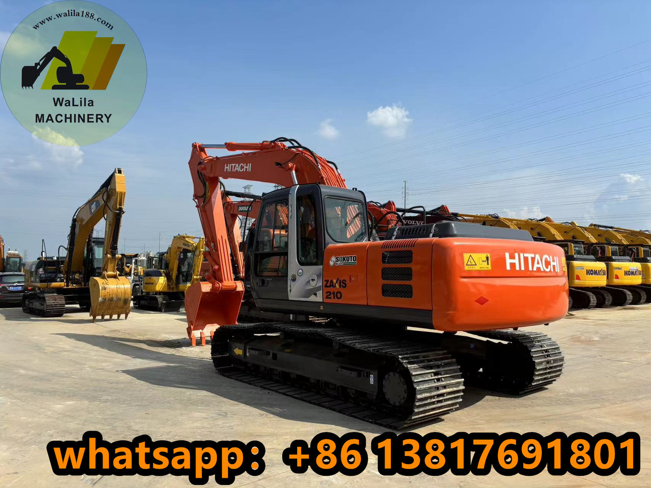 Crawler excavator HITACHI Hitachi 210-3G Direct Injection Excavator: picture 8