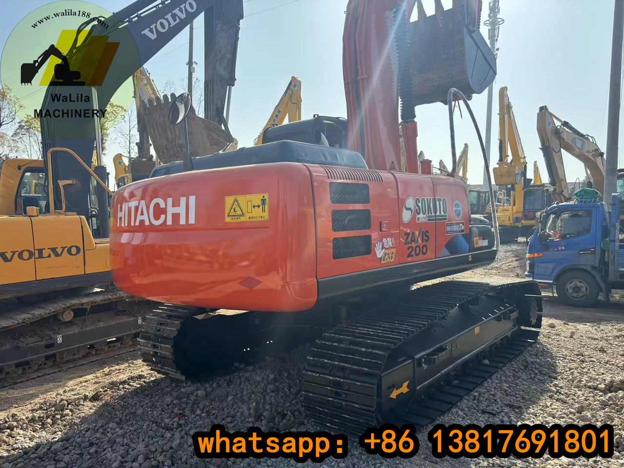 Crawler excavator Hitachi ZX200-3G Hitachi zx200 zx200-3G: picture 6 Crawler excavator Hitachi ZX200-3G Hitachi zx200 zx200-3G: picture 6