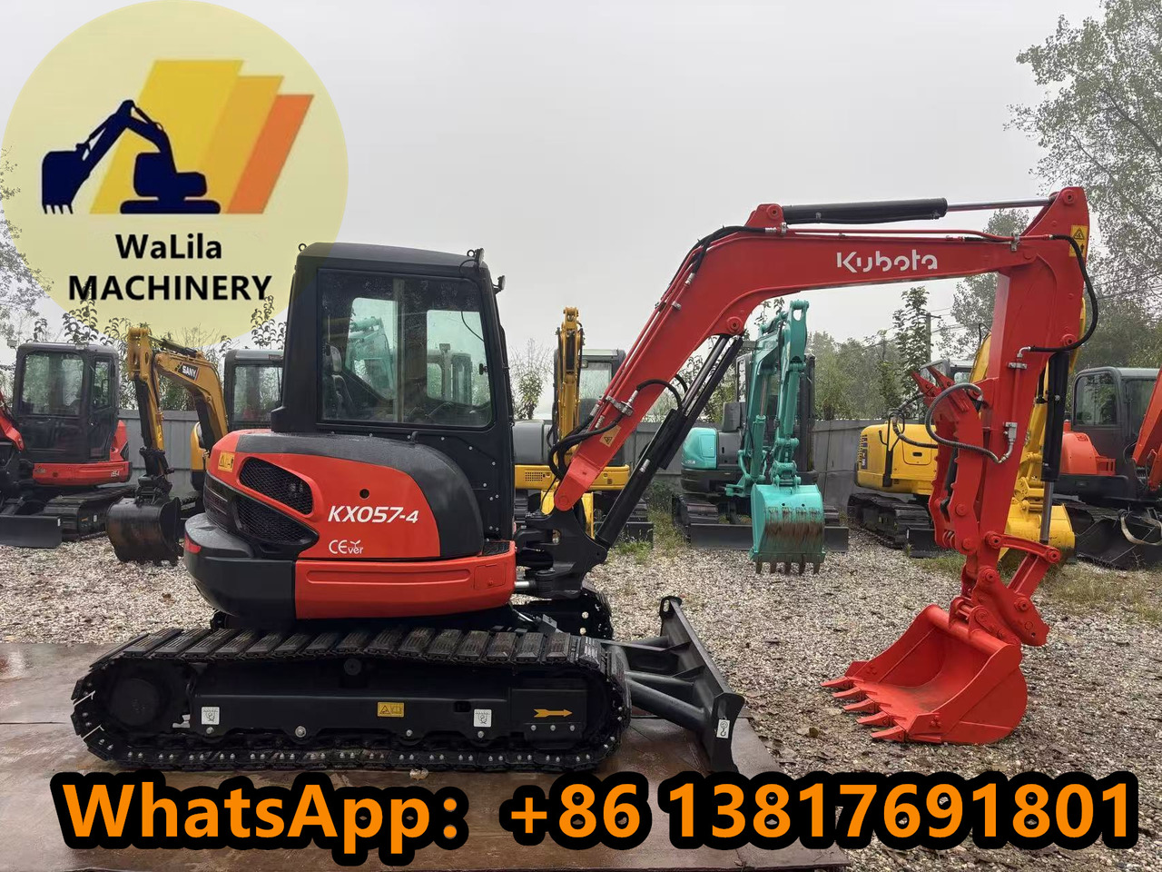 KUBOTA KX057 - Mini excavator: picture 1 KUBOTA KX057 - Mini excavator: picture 1
