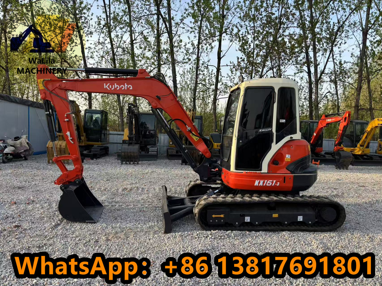 KUBOTA Kx161 - Mini excavator: picture 2 KUBOTA Kx161 - Mini excavator: picture 2