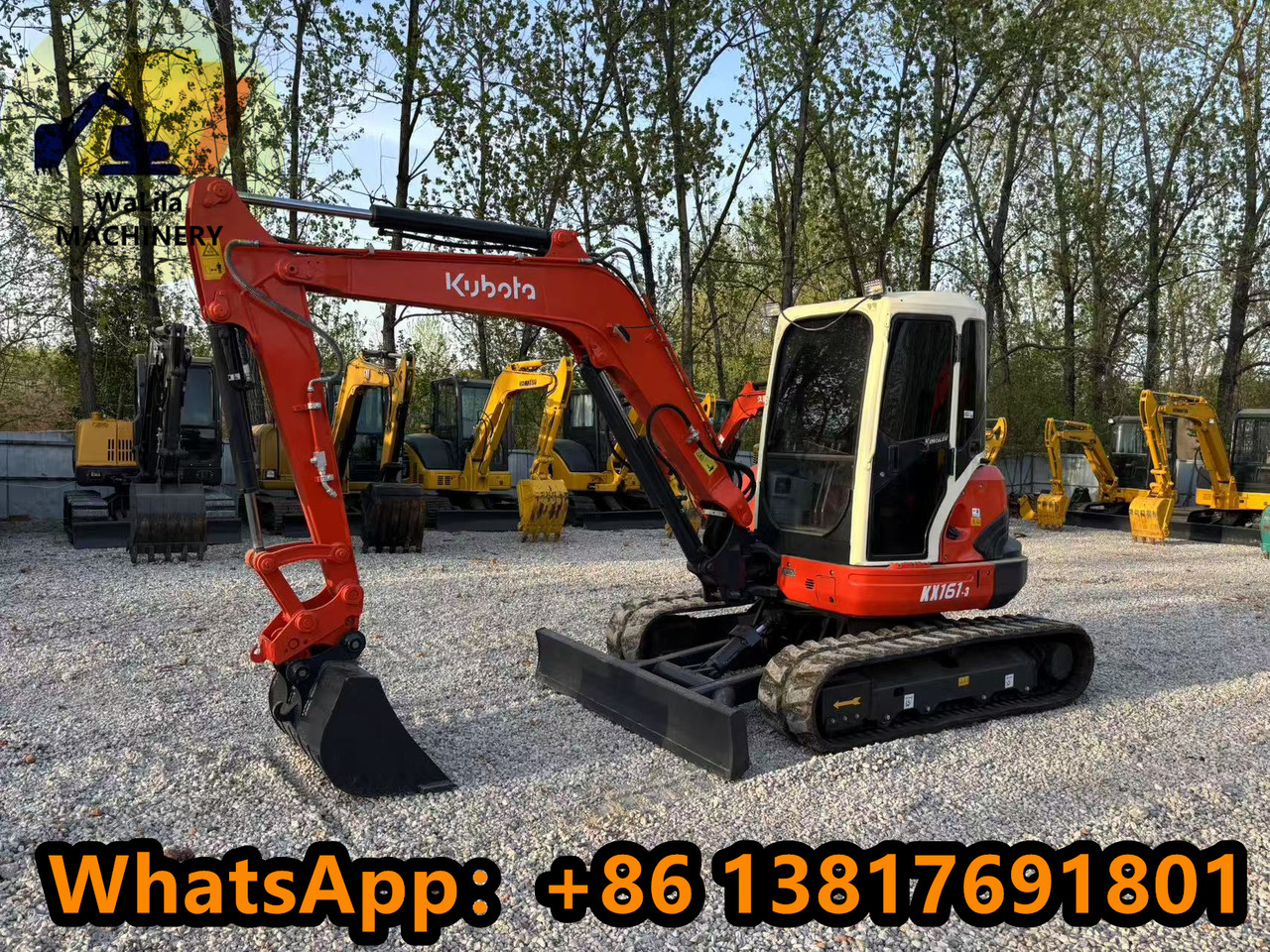 KUBOTA Kx161 - Mini excavator: picture 4 KUBOTA Kx161 - Mini excavator: picture 4