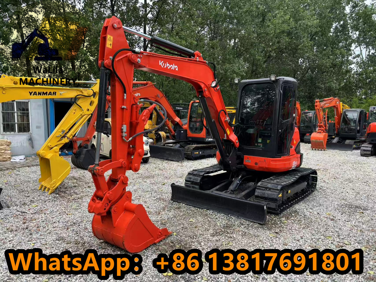 KUBOTA U55 - Mini excavator: picture 3 KUBOTA U55 - Mini excavator: picture 3