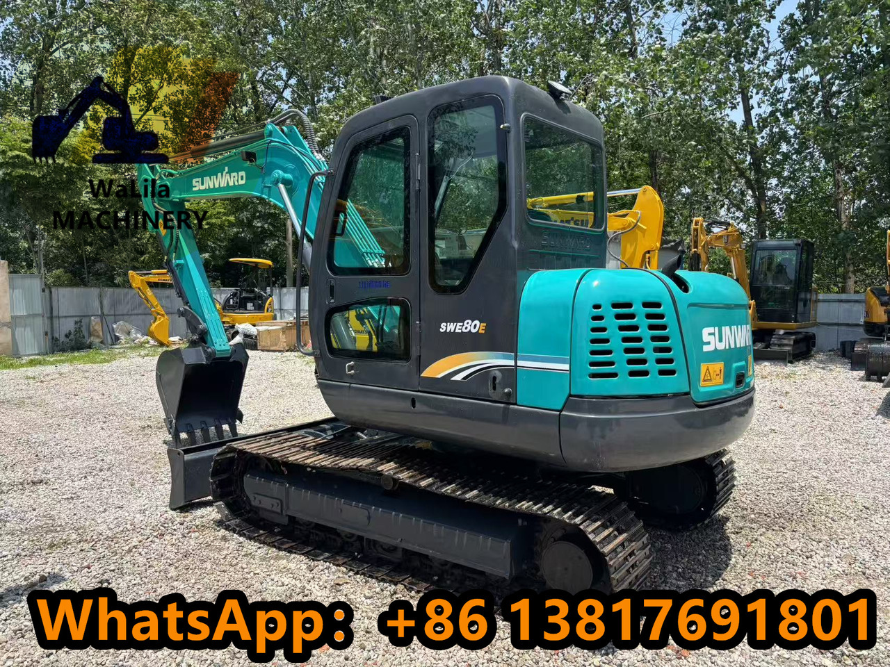 SUNWARD SWE 80 - Mini excavator: picture 1 SUNWARD SWE 80 - Mini excavator: picture 1