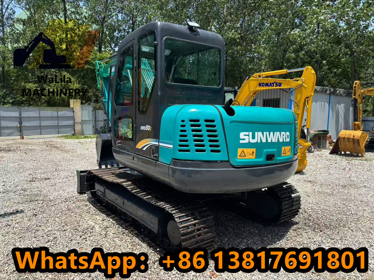 SUNWARD SWE 80 - Mini excavator: picture 5 SUNWARD SWE 80 - Mini excavator: picture 5