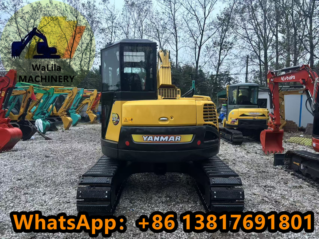 Mini excavator YANMAR VIO75: picture 7 Mini excavator YANMAR VIO75: picture 7