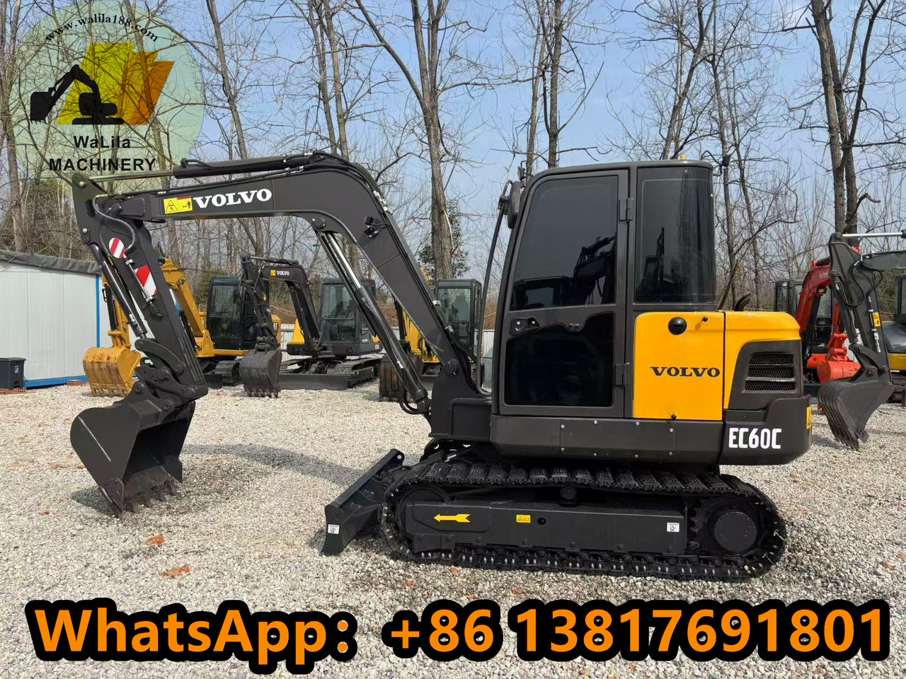 Volvo EC60D - Mini excavator: picture 1 Volvo EC60D - Mini excavator: picture 1