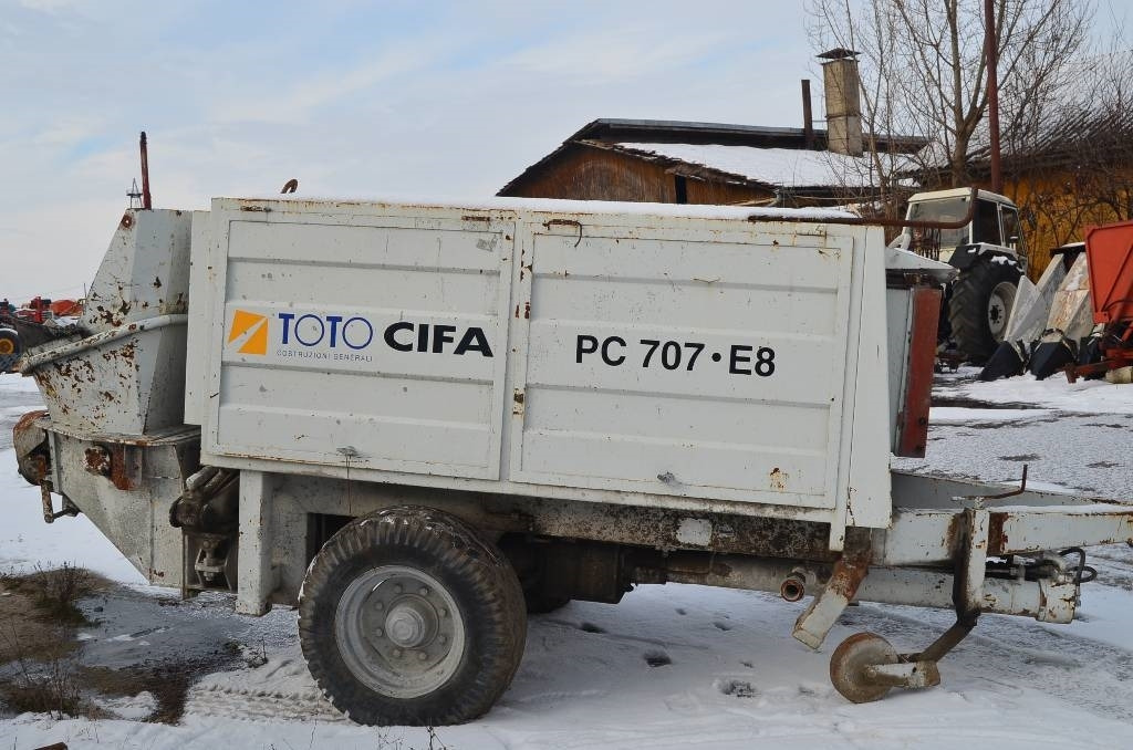 Cifa PC 707  - Stationary concrete pump: picture 1 Cifa PC 707  - Stationary concrete pump: picture 1
