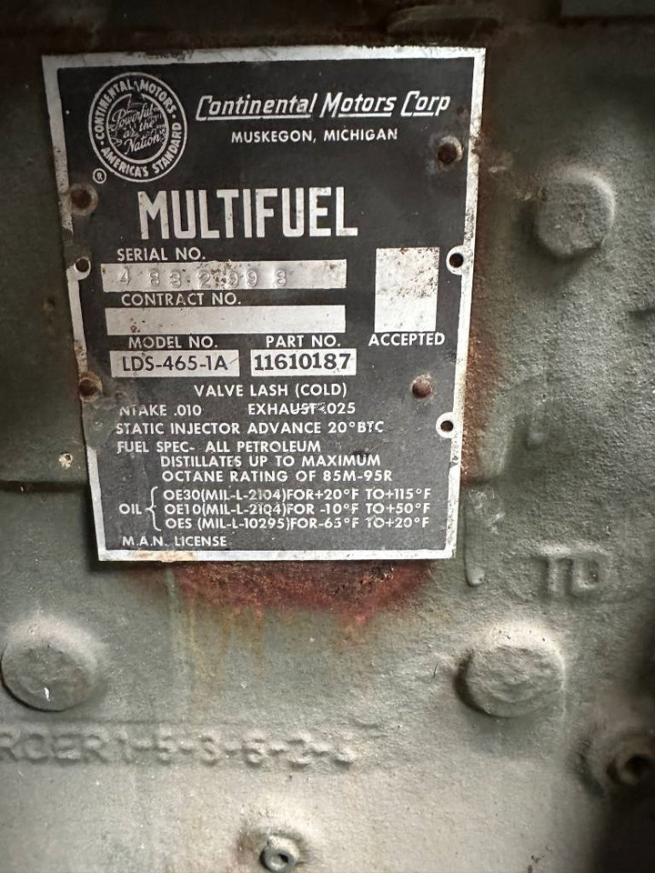 Continental LDS-465-1A - Engine for Construction machinery: picture 2 Continental LDS-465-1A - Engine for Construction machinery: picture 2