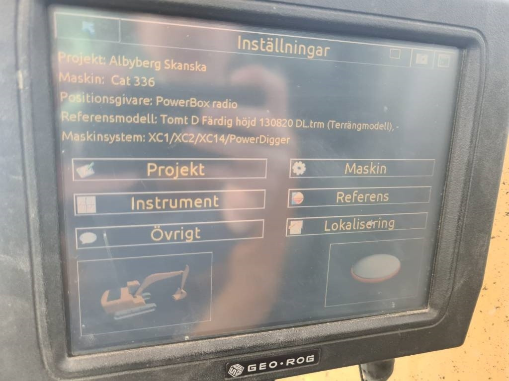 Geo-Rog Scanlaser - Navigation system for Construction machinery: picture 3 Geo-Rog Scanlaser - Navigation system for Construction machinery: picture 3