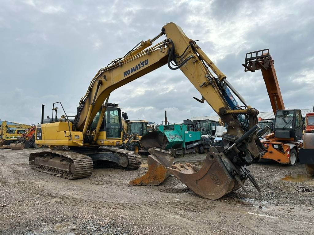 Komatsu PC 210 LC-8+Rototilt - Crawler excavator: picture 1 Komatsu PC 210 LC-8+Rototilt - Crawler excavator: picture 1