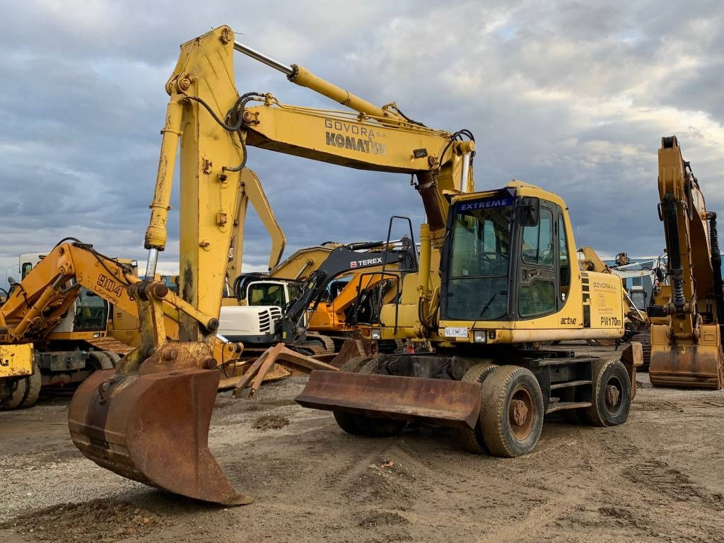 Komatsu PW 170 ES - Wheel excavator: picture 1 Komatsu PW 170 ES - Wheel excavator: picture 1