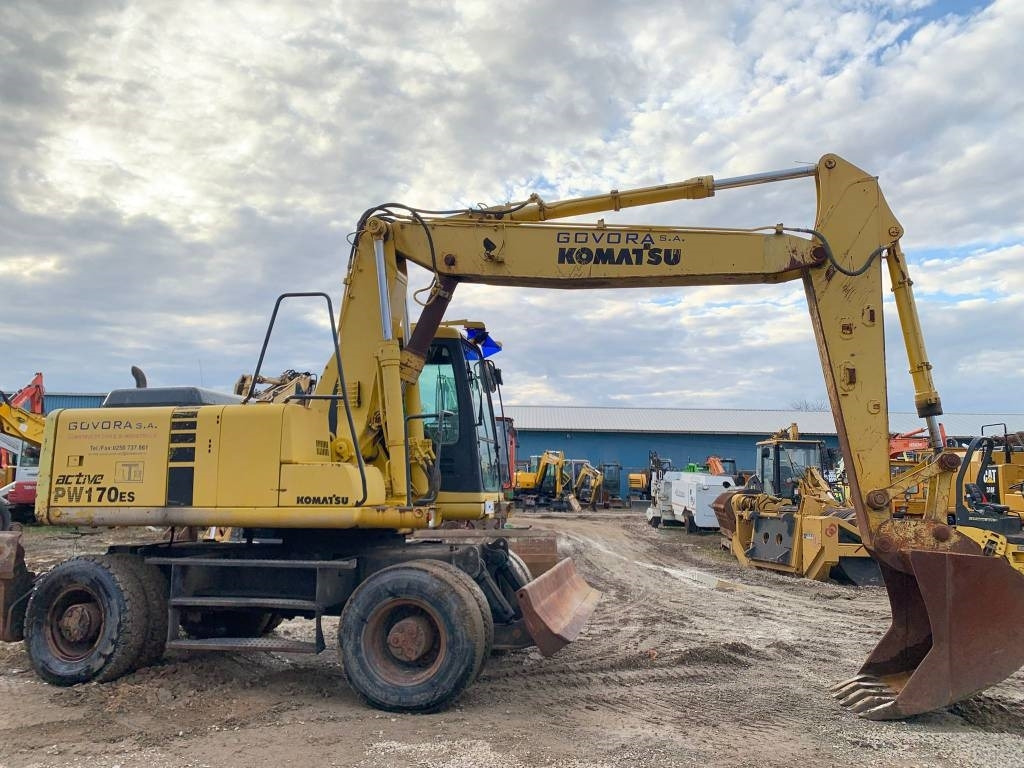Komatsu PW 170 ES - Wheel excavator: picture 5 Komatsu PW 170 ES - Wheel excavator: picture 5