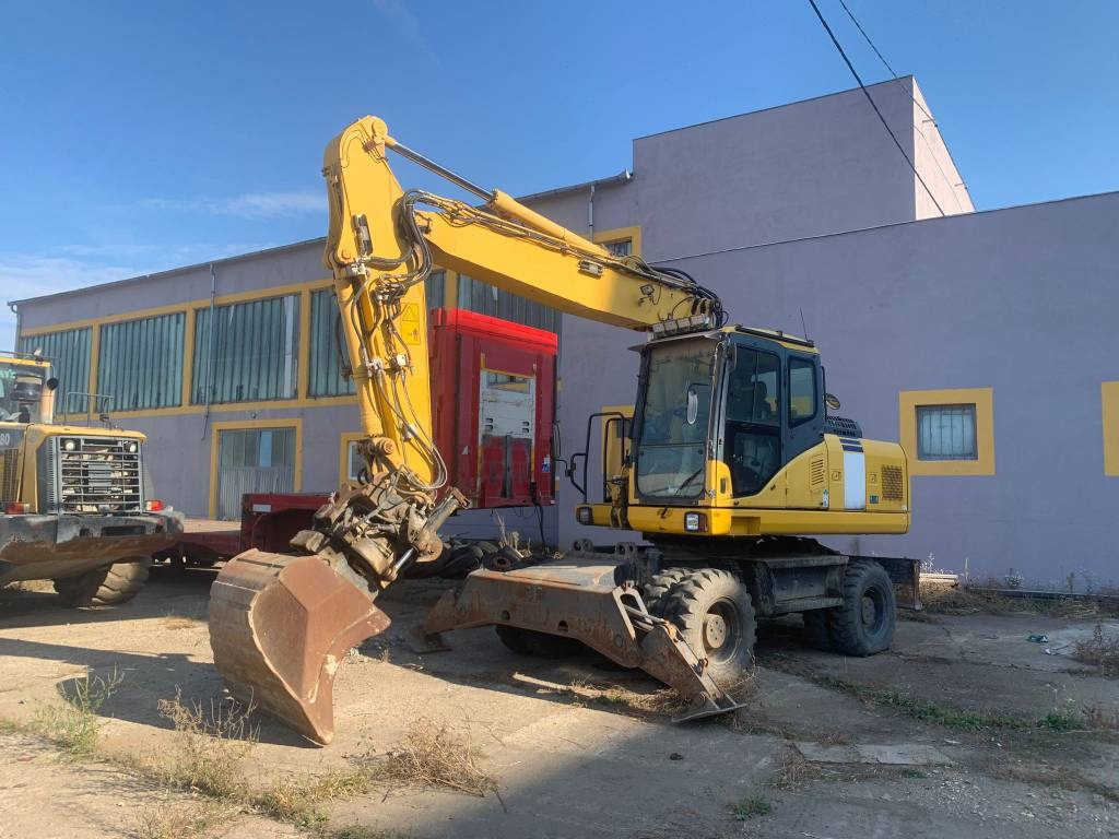 Komatsu PW180-E0+Engcon Rototilt - Wheel excavator: picture 1 Komatsu PW180-E0+Engcon Rototilt - Wheel excavator: picture 1