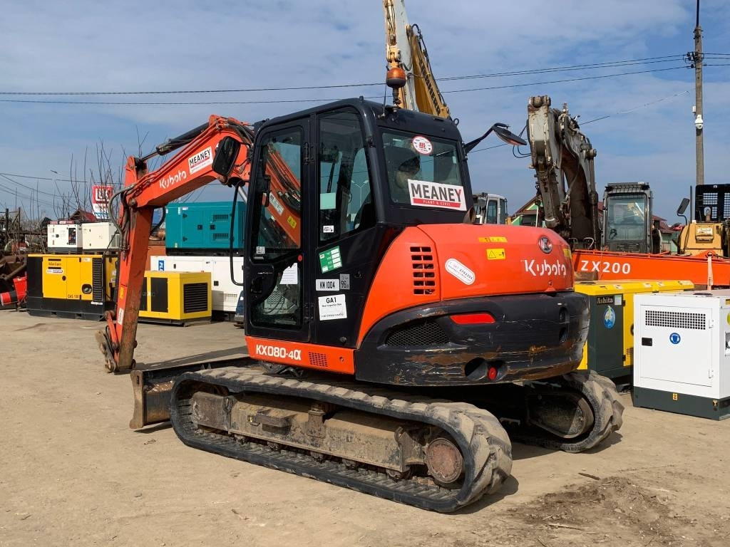 Kubota KX 080-4A - Mini excavator: picture 3 Kubota KX 080-4A - Mini excavator: picture 3