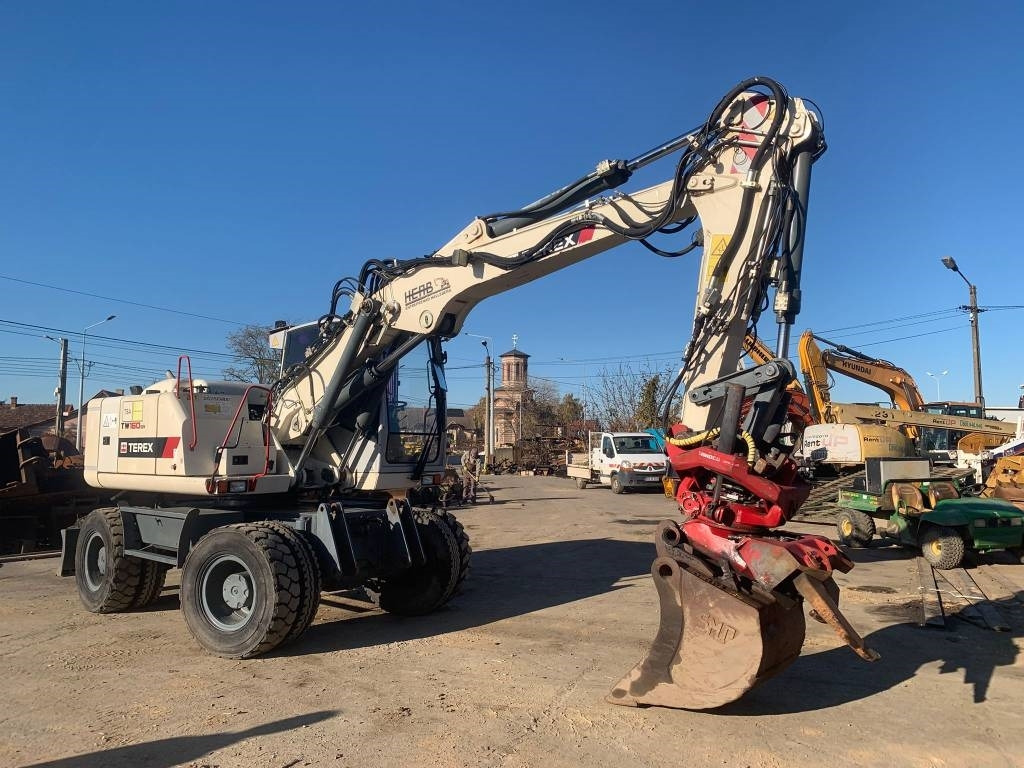 Terex TW160SR+Sandco Rototilt - Wheel excavator: picture 2 Terex TW160SR+Sandco Rototilt - Wheel excavator: picture 2