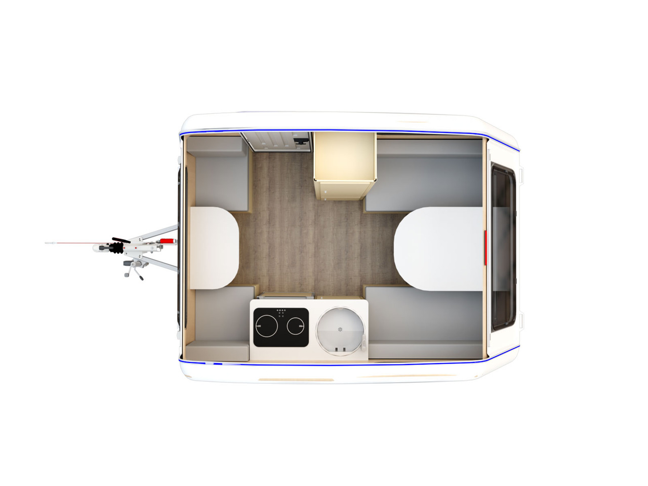 Niewiadów N126D Cheapest caravan in EUROPE - Caravan: picture 3 Niewiadów N126D Cheapest caravan in EUROPE - Caravan: picture 3