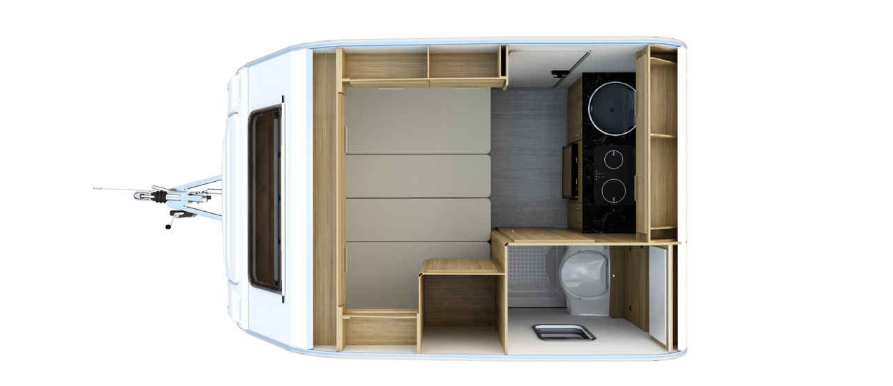 Niewiadów NTL SPORT 750kg 3 person N-SPORT NTL Best price - Caravan: picture 3 Niewiadów NTL SPORT 750kg 3 person N-SPORT NTL Best price - Caravan: picture 3