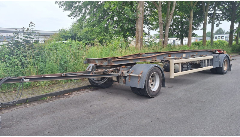 Huffermann HSA 1870 Abrollanhänger - Container transporter/ Swap body trailer: picture 1 Huffermann HSA 1870 Abrollanhänger - Container transporter/ Swap body trailer: picture 1