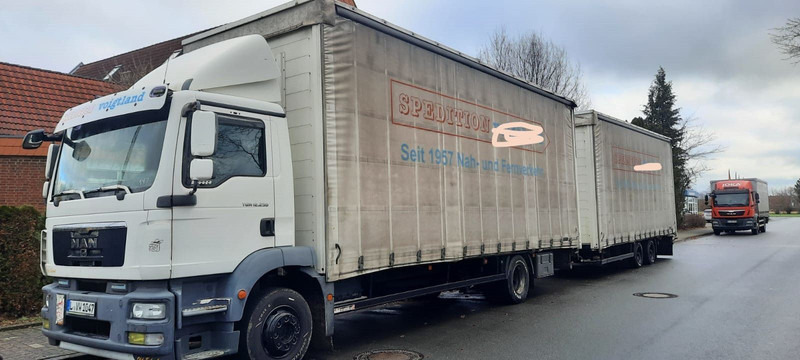 MAN TGM 12.250 - Curtainsider truck: picture 1 MAN TGM 12.250 - Curtainsider truck: picture 1