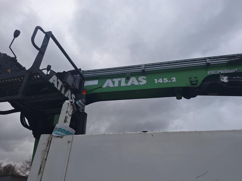 Dropside/ Flatbed truck, Crane truck Mercedes-Benz 1835 Antos 4x2 Klima 1-Hand: picture 7