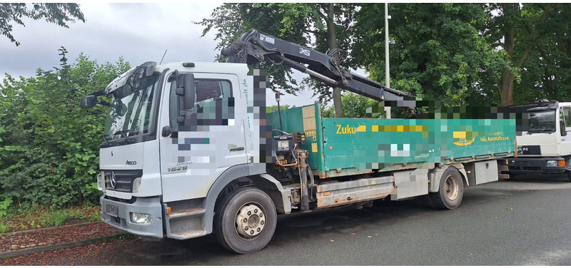 Mercedes-Benz Atego Pritsche 1529 mit Kran - Tipper, Crane truck: picture 2 Mercedes-Benz Atego Pritsche 1529 mit Kran - Tipper, Crane truck: picture 2