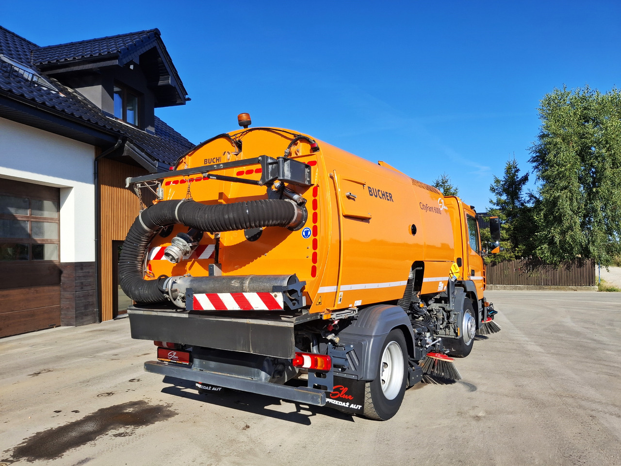 MERCEDES-BENZ Atego 1523 Zamiatarka Kehrmaschine BUCHER CityFant 6000 Euro 6 PM10 L/R Rura Do Liści - Road sweeper: picture 4 MERCEDES-BENZ Atego 1523 Zamiatarka Kehrmaschine BUCHER CityFant 6000 Euro 6 PM10 L/R Rura Do Liści - Road sweeper: picture 4