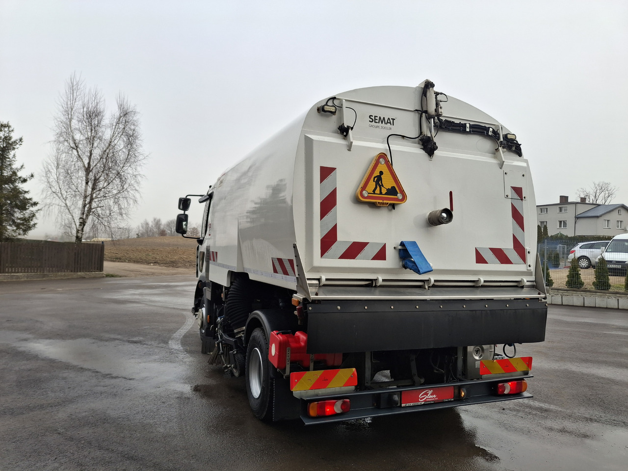 RENAULT D12 Zamiatarka Kehrmaschine SEMAT Zoeller Faun Karcher Euro 6 PM10 L/R 2017r - Road sweeper: picture 4 RENAULT D12 Zamiatarka Kehrmaschine SEMAT Zoeller Faun Karcher Euro 6 PM10 L/R 2017r - Road sweeper: picture 4