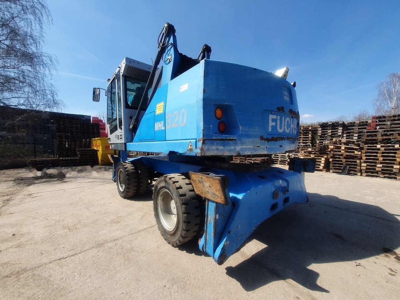 Waste/ Industry handler Fuchs MHL 320 D MZS: picture 9