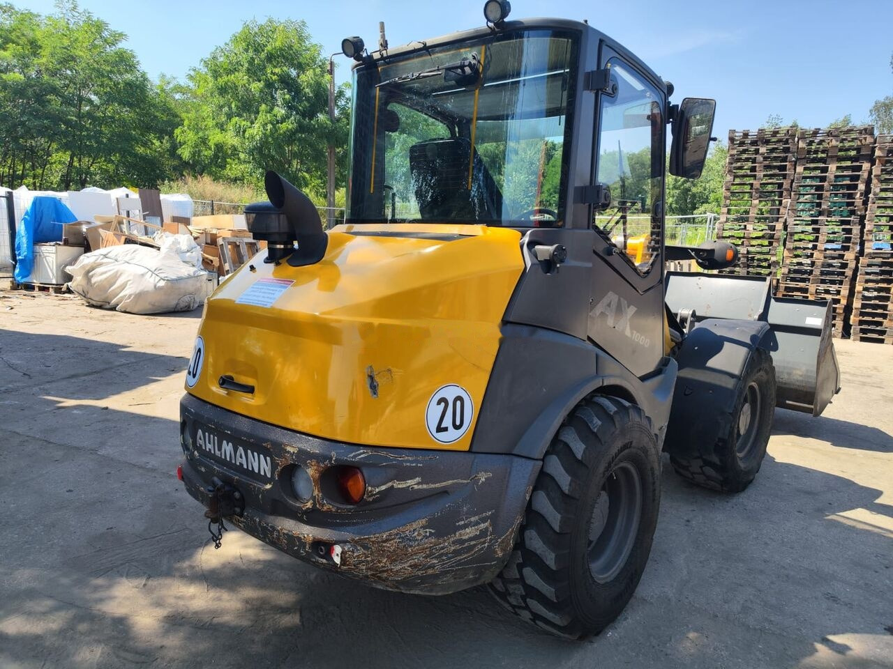 Mecalac AX 1000 - Wheel loader: picture 4 Mecalac AX 1000 - Wheel loader: picture 4