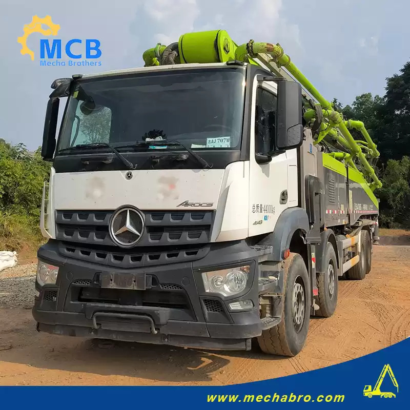 ZOOMLION ZLJ5441THBBE - Concrete pump truck: picture 3 ZOOMLION ZLJ5441THBBE - Concrete pump truck: picture 3