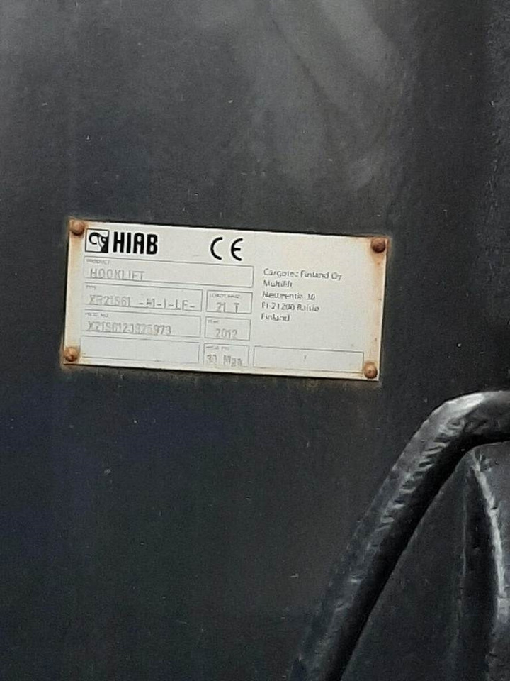 Hook lift truck Scania R480 LB6X2*4HNA EURO5 + HIAB 21T + INTERCOOLER 353: picture 15