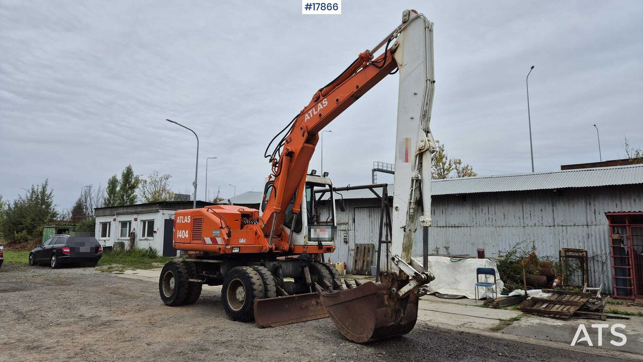 1995 Atlas 1404 - Wheel excavator: picture 1 1995 Atlas 1404 - Wheel excavator: picture 1
