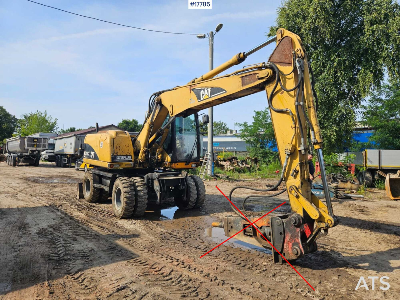 2005 CAT M313 C - Wheel excavator: picture 2 2005 CAT M313 C - Wheel excavator: picture 2