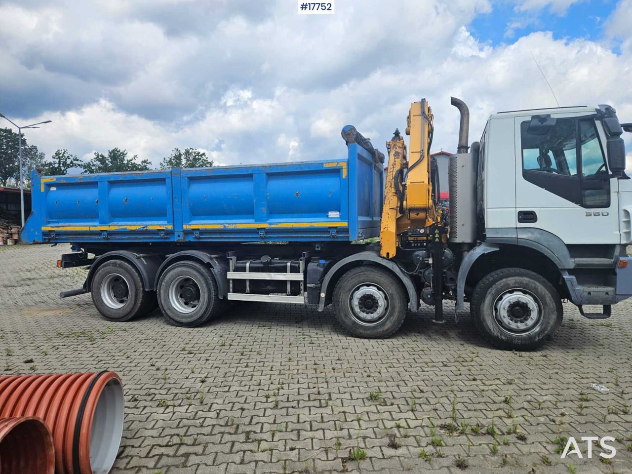 2007 Iveco Trakker +EFFER 210 3s - Crane truck, Tipper: picture 2 2007 Iveco Trakker +EFFER 210 3s - Crane truck, Tipper: picture 2