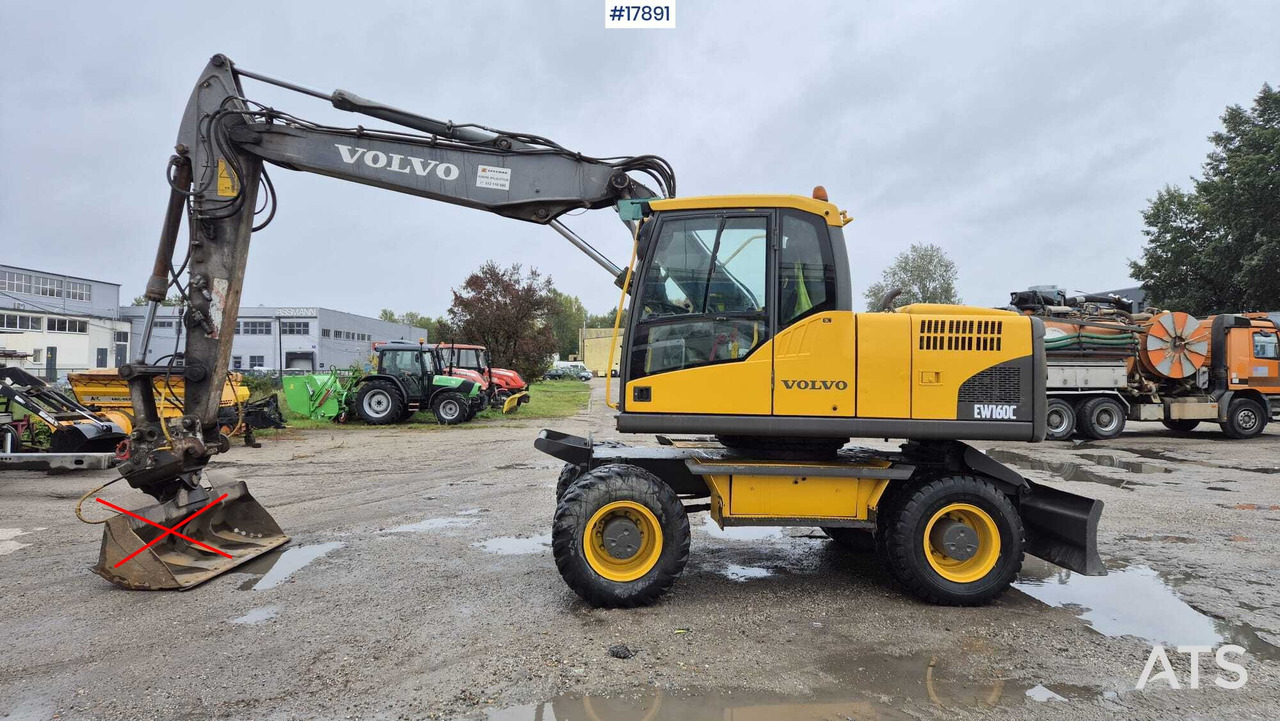 2009 Volvo EW 160C - Wheel excavator: picture 3 2009 Volvo EW 160C - Wheel excavator: picture 3