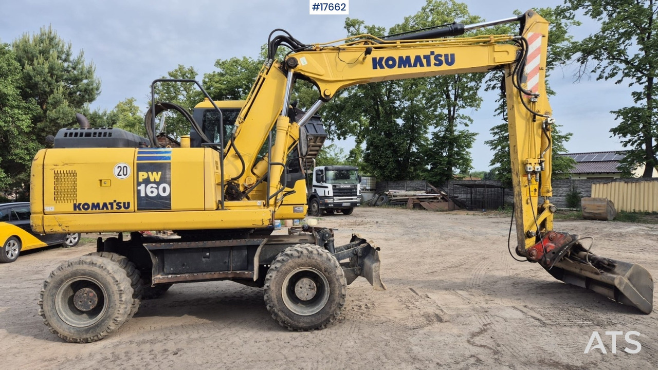 2012 Komatsu PW 160 - Wheel excavator: picture 4 2012 Komatsu PW 160 - Wheel excavator: picture 4