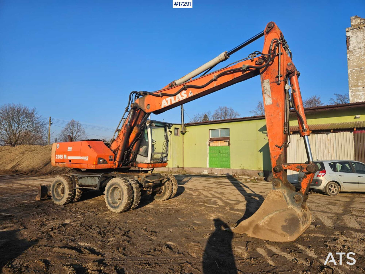 ATLAS 2205 M wheeled excavator (2005) - Wheel excavator: picture 3 ATLAS 2205 M wheeled excavator (2005) - Wheel excavator: picture 3