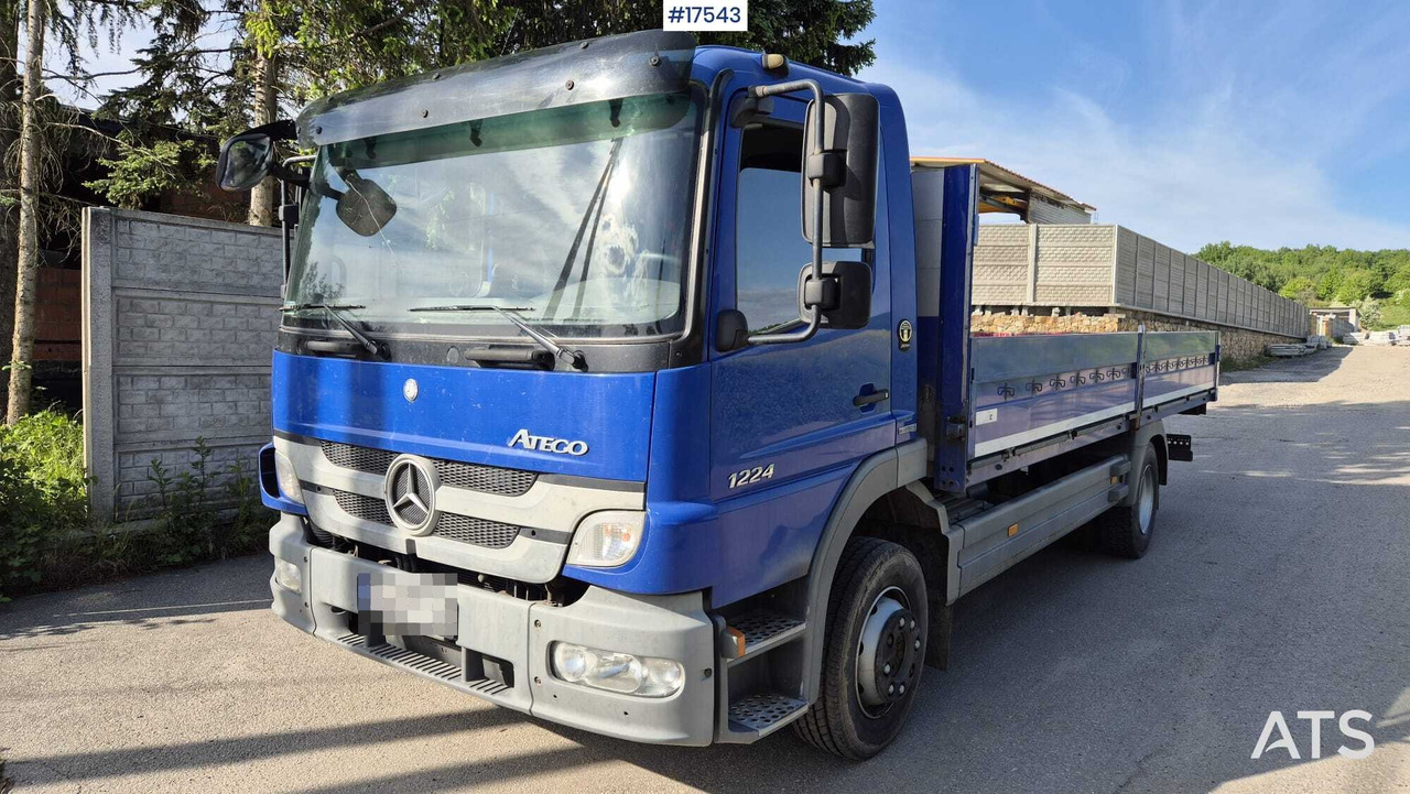 Box truck Mercedes-Benz ATEGO 1224 (2011) - Dropside/ Flatbed truck: picture 3 Box truck Mercedes-Benz ATEGO 1224 (2011) - Dropside/ Flatbed truck: picture 3