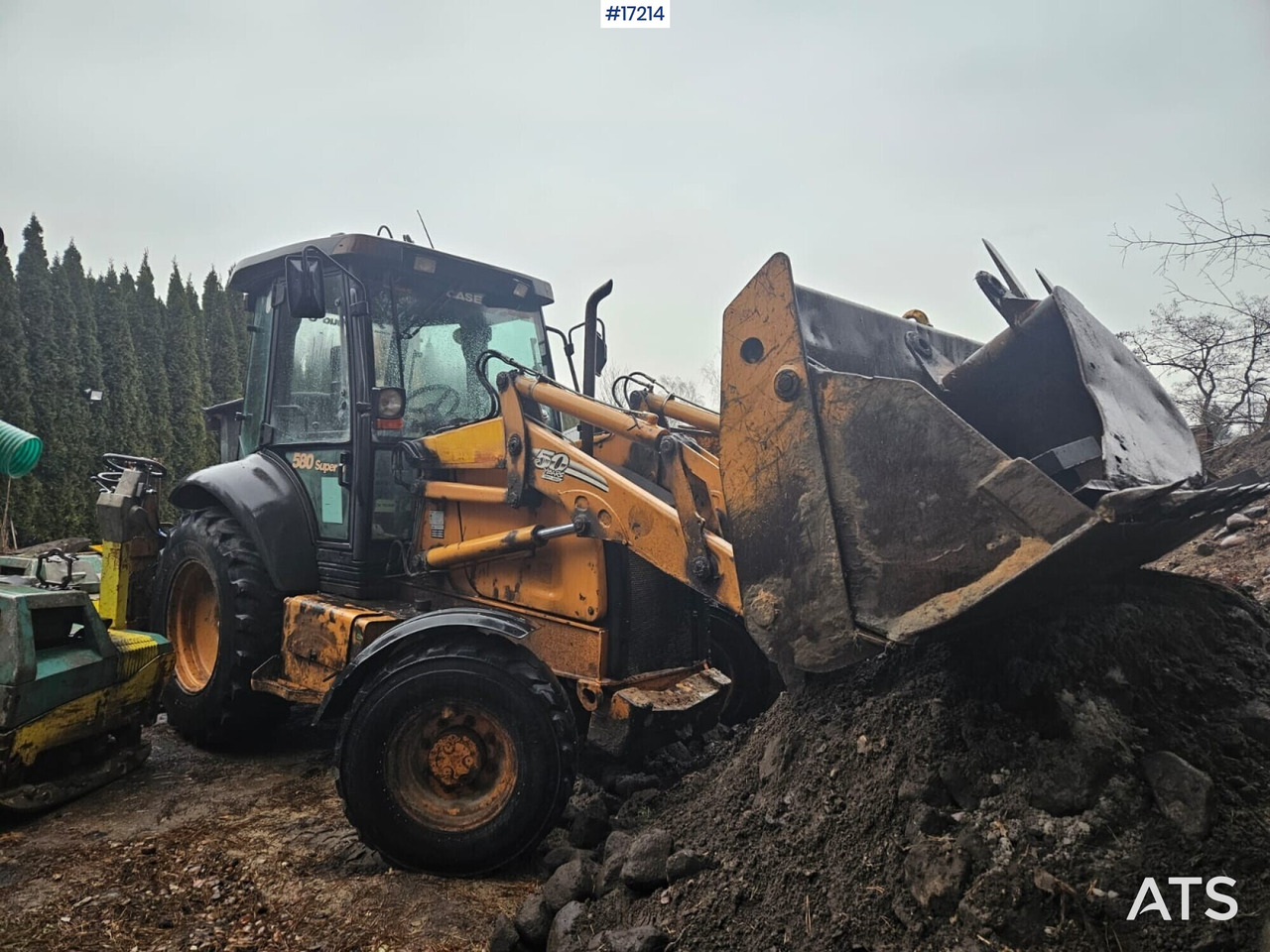CASE 580SR - 4PT Backhoe Loader (2007) - Backhoe loader: picture 1 CASE 580SR - 4PT Backhoe Loader (2007) - Backhoe loader: picture 1