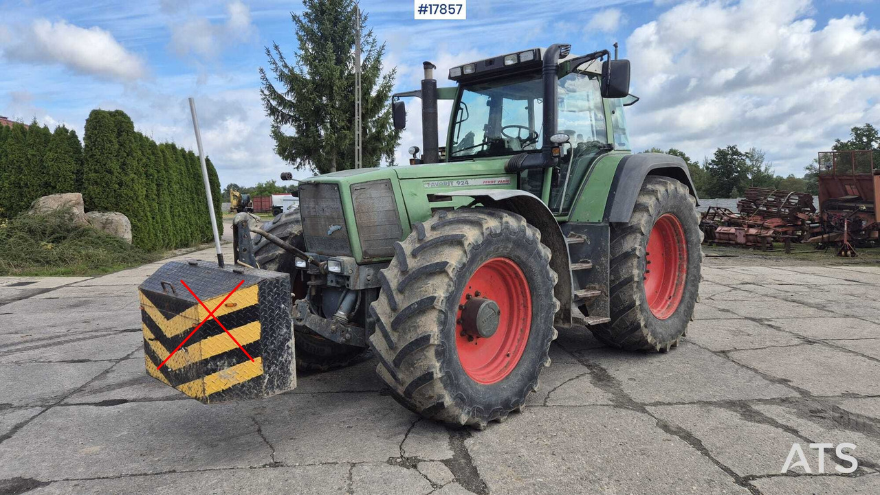 Farm tractor FENDT VARIO FAVORIT 924 agricultural tractor (1999): picture 7 Farm tractor FENDT VARIO FAVORIT 924 agricultural tractor (1999): picture 7