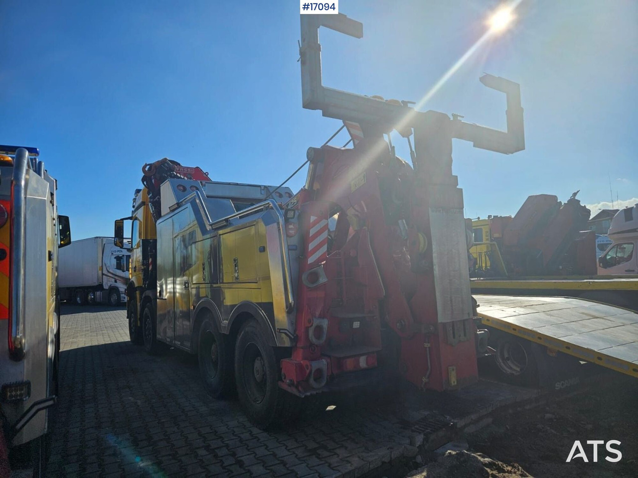 Tow truck Specjalistyczny pojazd ratunkowy Mercedes Benz Arocs 4853 8x8 (2021): picture 14