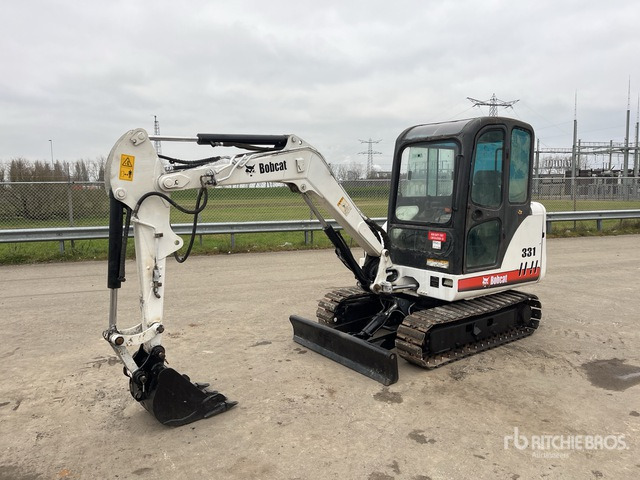 2009 Bobcat 331G Tracked Excavator - Crawler excavator: picture 1 2009 Bobcat 331G Tracked Excavator - Crawler excavator: picture 1