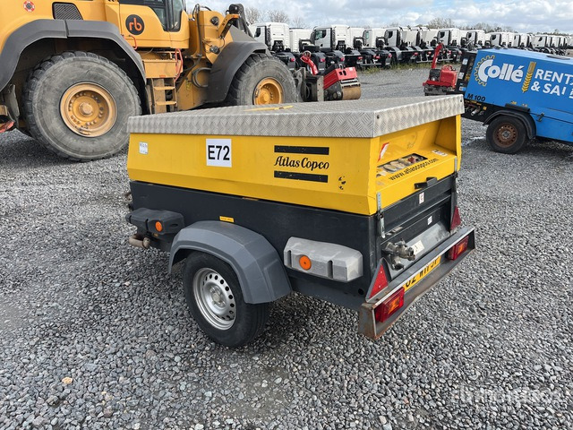 2011 Atlas Copco XAS97 Mobile Air Compressor - Air compressor: picture 3 2011 Atlas Copco XAS97 Mobile Air Compressor - Air compressor: picture 3