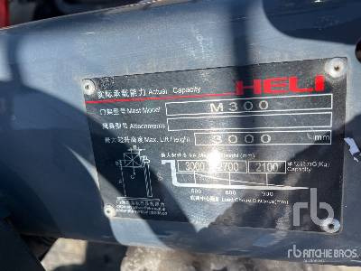 New Forklift HELI CPC30-Q25K2 3000 kg (Unused): picture 7