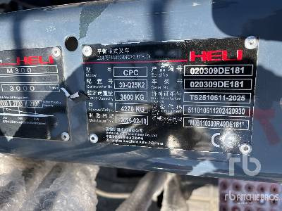 HELI CPC30-Q25K2 3000 kg (Unused) - Forklift: picture 5 HELI CPC30-Q25K2 3000 kg (Unused) - Forklift: picture 5