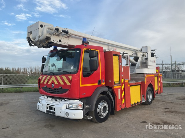 2009 Renault Midlum 280 4x2 C/W 2009 Gimaex 280 Boom Lift Fire Truck - Other machinery: picture 1 2009 Renault Midlum 280 4x2 C/W 2009 Gimaex 280 Boom Lift Fire Truck - Other machinery: picture 1