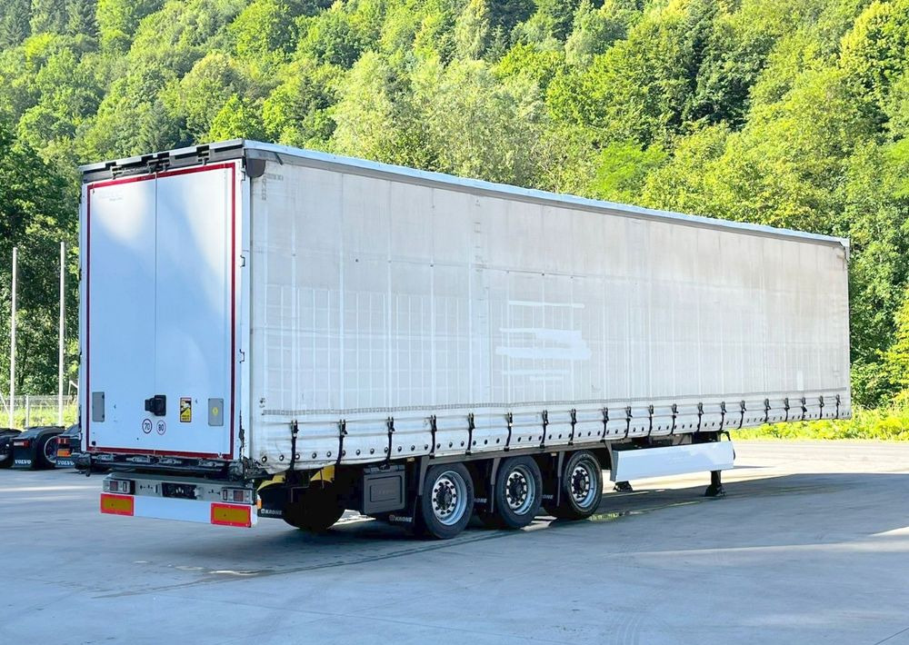 Krone Burto-firanka Mega // 2015 Rok // Oś podnoszona // Wysokie burty // - Curtainsider semi-trailer: picture 1 Krone Burto-firanka Mega // 2015 Rok // Oś podnoszona // Wysokie burty // - Curtainsider semi-trailer: picture 1