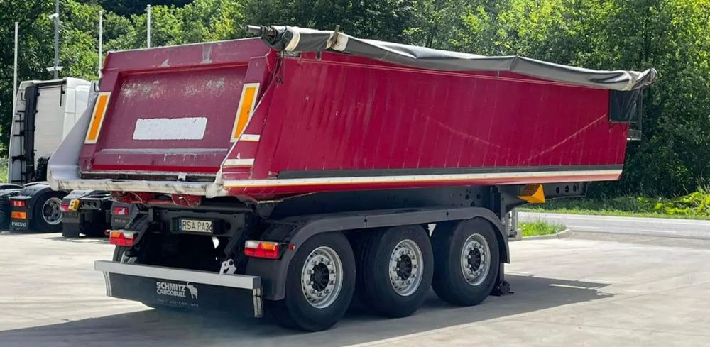 Schmitz Cargobull Wywrotka Aluminiowa 27m3 // Osie SAF // 2007 Rok // Klapa // - Tipper semi-trailer: picture 1 Schmitz Cargobull Wywrotka Aluminiowa 27m3 // Osie SAF // 2007 Rok // Klapa // - Tipper semi-trailer: picture 1