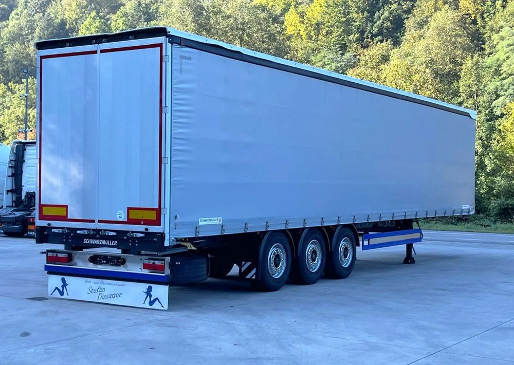 Curtainsider semi-trailer Schwarzmuller Firanka Standard // Oś podnoszona // Jak nowa !! // Mało używana //: picture 1