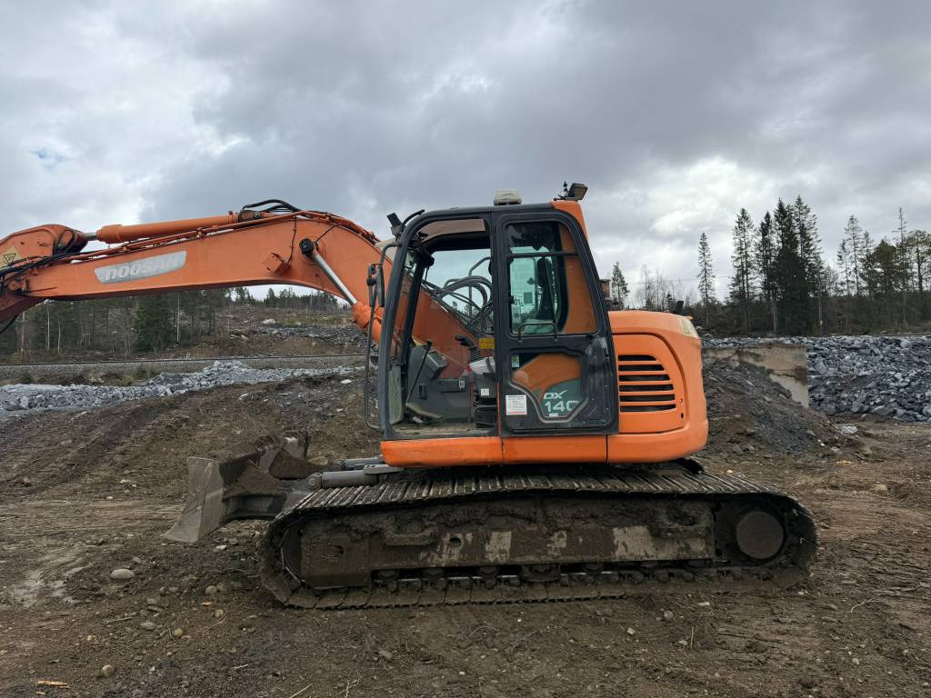 Doosan DX 140 LCR - Crawler excavator: picture 3 Doosan DX 140 LCR - Crawler excavator: picture 3